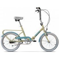 Bicicleta pliabila Pegas Practic 3v Crem
