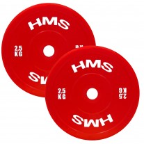 Set discuri olimpice HMS TPP02 2 x 2.5 KG