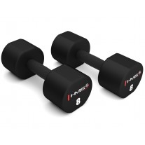 Set gantere TPU HMS HPT08 2 x 8 Kg