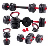 Set greutati fitness 6in1 FitTronic 50 kg