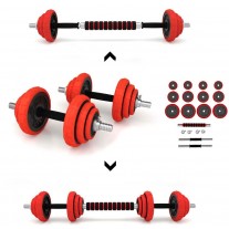 Set haltera si gantere HMS SGGX20 20 Kg