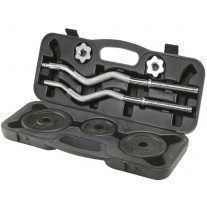 Set haltera inSPORTline BEZ20 20 kg