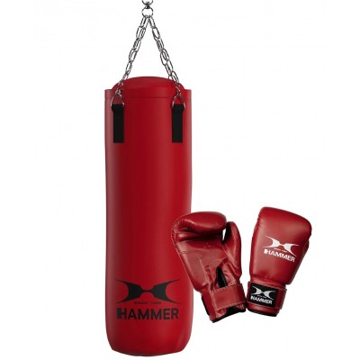 Sac de box cu manusi Hammer Fit 60cm