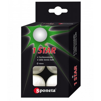 Mingi tenis masa Sponeta 6x