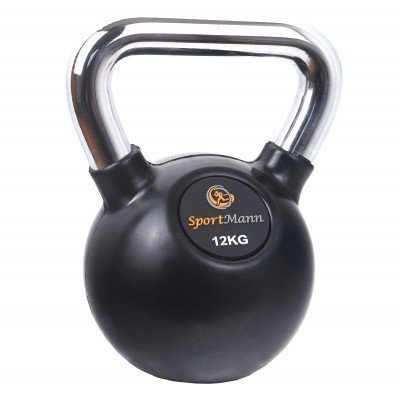 Greutate cauciucata Sportmann Kettlebell 12 Kg