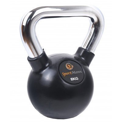 Greutate cauciucata Sportmann Kettlebell 8 Kg