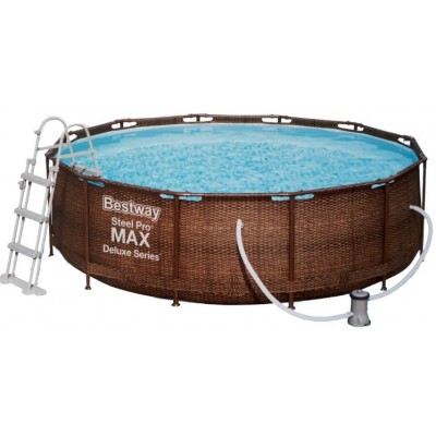 Piscina Bestway Steel Pro Max Deluxe 488 cm