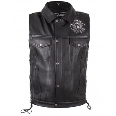 Vesta moto piele W-TEC Hightake