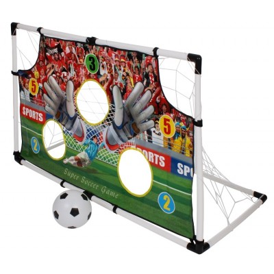 Poarta fotbal cu tinta Merco Shooter Kid