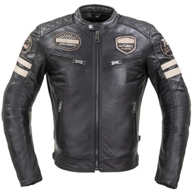 Geaca moto barbati piele W-Tec Milano