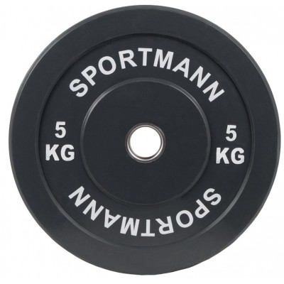 Greutate cauciucata Sportmann Bumper Plate 5 Kg
