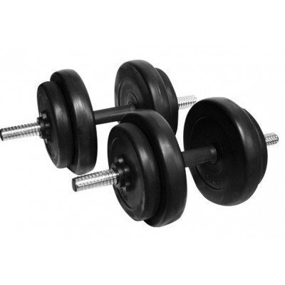 Set gantere inSPORTline 2 x 10 Kg