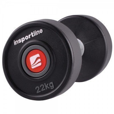 Gantera cauciucata inSPORTline Profi 22 Kg