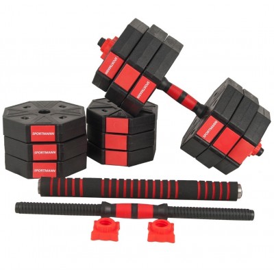 Set haltera si gantere Sportmann SHG06 30 Kg