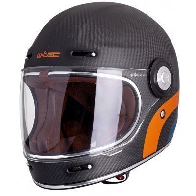 Casca motocicleta W-Tec Carbon Mat
