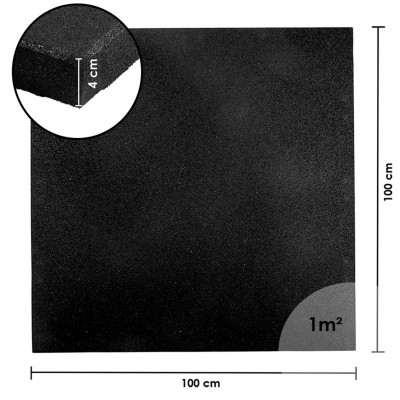 Covor protectie inSPORTline Proteko Plus 100x100cm
