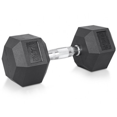 Gantera hexagonala inSPORTline Hexclusive 12.5 kg