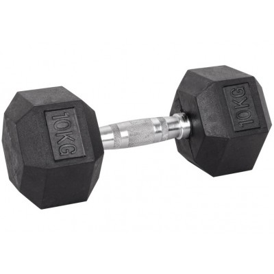 Gantera hexagonala inSPORTline Hexsteel 10 kg