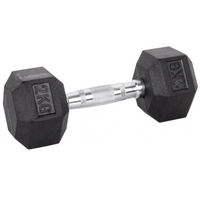 Gantera hexagonala inSPORTline Hexsteel 2 kg