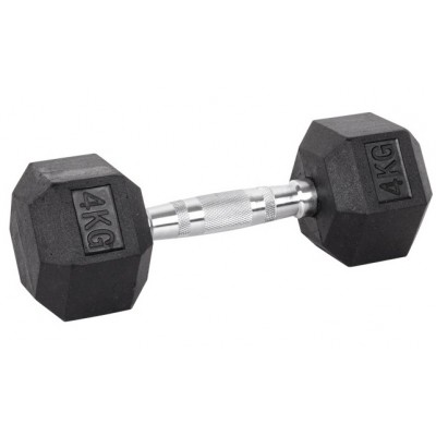 Gantera hexagonala inSPORTline Hexsteel 4 kg