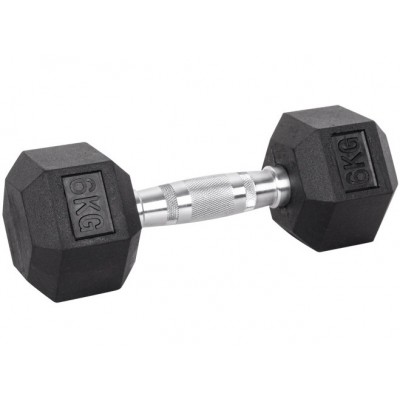 Gantera hexagonala inSPORTline Hexsteel 6 Kg