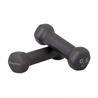Gantere neopren inSPORTline ON-X Renbell 2 x 0.5 Kg