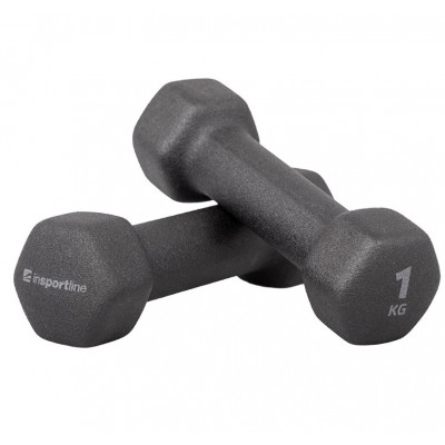 Gantere neopren inSPORTline ON-X Renbell 2 x 1 Kg