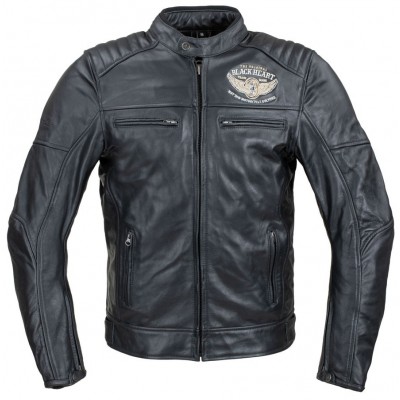 Geaca moto barbati piele W-Tec Black Hart Wing