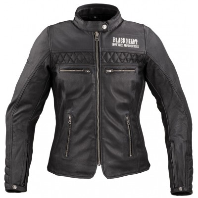 Geaca moto piele femei W-Tec Black Heart Raptura