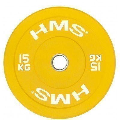 Greutate olimpica Bumper Plate HMS CBR15 15 Kg
