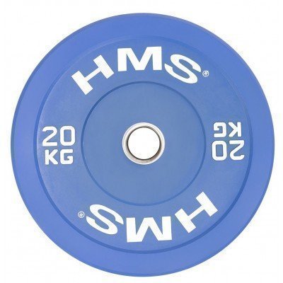 Greutate olimpica Bumper Plate HMS CBR20 20 Kg