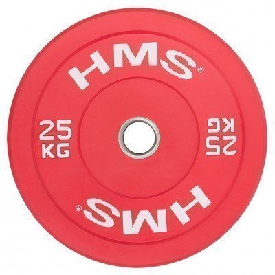 Greutate olimpica Bumper Plate HMS CBR25 25 Kg