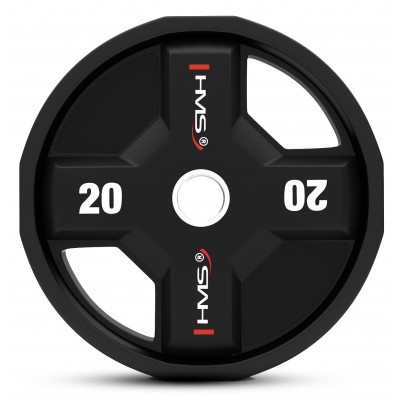 Greutate olimpica cauciucata HMS TPC02 20 Kg