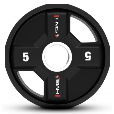 Greutate olimpica cauciucata HMS TPC02 5 Kg