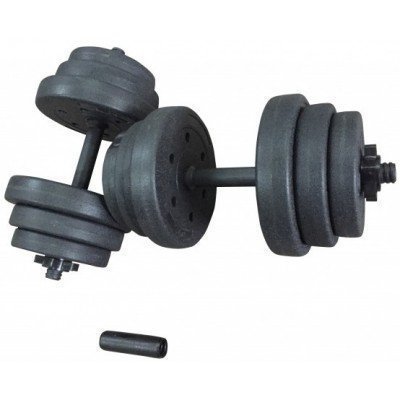 Set gantere reglabile ciment Dayu Fitness 32 kg