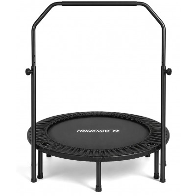 Trambulina fitness cu maner PROGRESSIVE 100cm