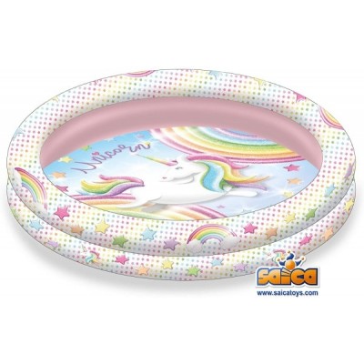 Piscina gonflabila Saica Unicorn 90 cm