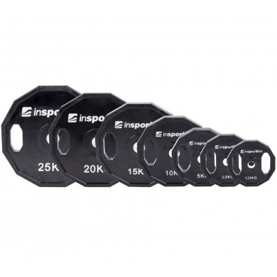 Set greutati olimpice inSPORTline Rubberton 157 Kg