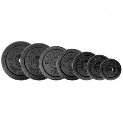 Set discuri fonta inSPORTline CastCzech 108 Kg