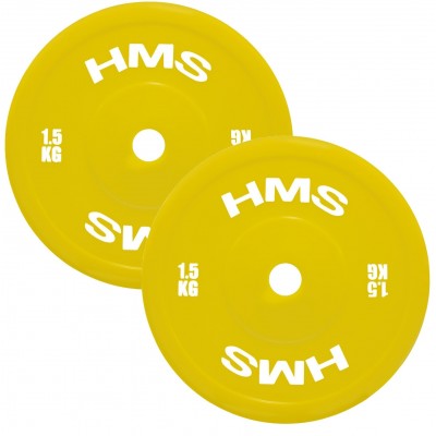 Set discuri olimpice HMS TPP01 2 x 1.5 KG