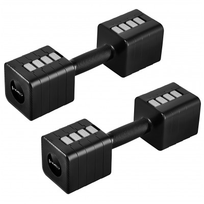 Set gantere reglabile HMS HL02 2 x 5 Kg