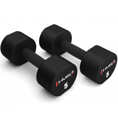 Set gantere TPU HMS HPT05 2 x 5 Kg