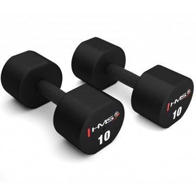 Set gantere TPU HMS HPT10 2 x 10 Kg