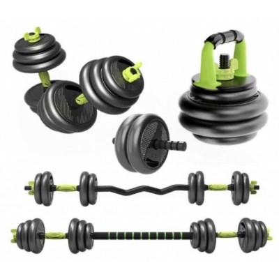 Set greutati fitness 5in1 FitTronic 30 kg ZK30