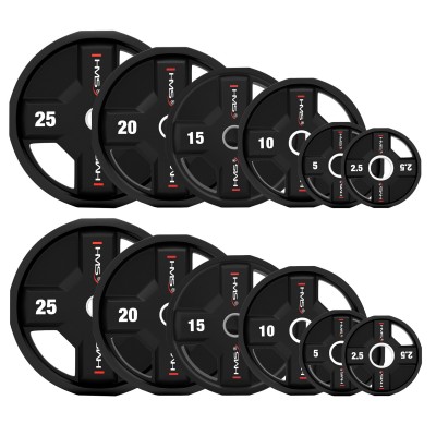 Set greutati olimpice HMS TPC 155 KG