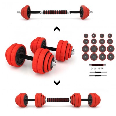 Set haltera si gantere HMS SGGX30 30 Kg