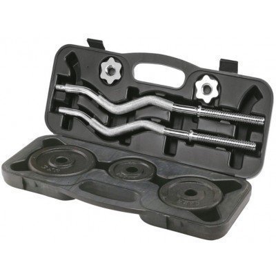 Set haltera inSPORTline BEZ20 20 kg
