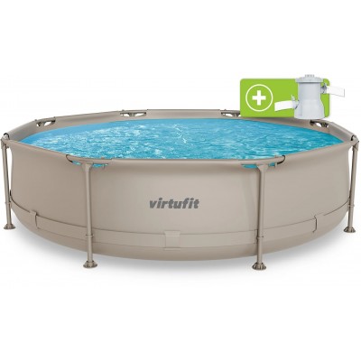 Piscina rotunda Virtufit Beige 305cm