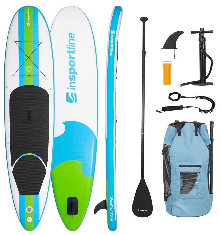 Paddle Board cu accesorii inSPORTline WaveTrip GX