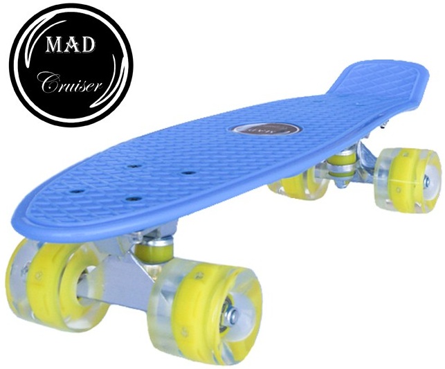 Pennyboard iluminat Mad Cruiser